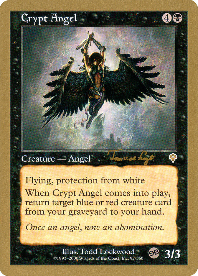 Crypt Angel (Tom van de Logt) (SB) [World Championship Decks 2001] | Pegasus Games WI