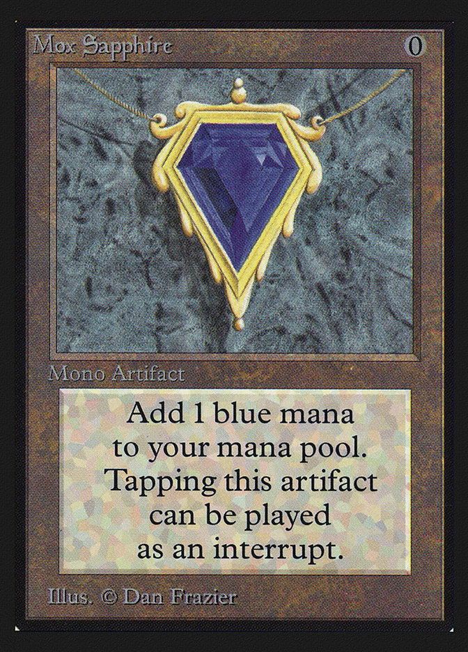 Mox Sapphire [International Collectors' Edition] | Pegasus Games WI