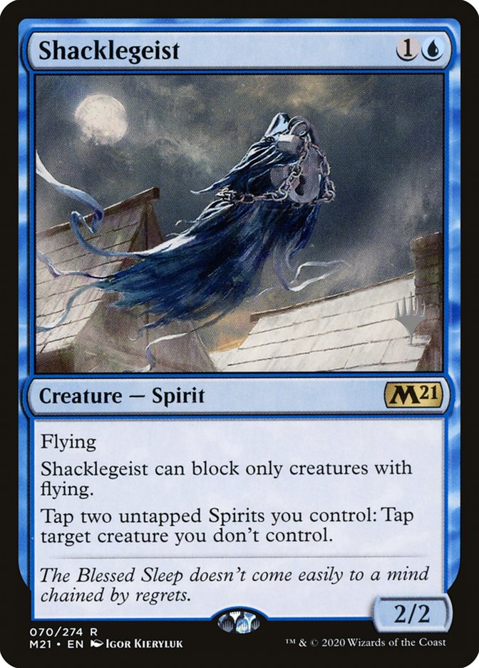 Shacklegeist (Promo Pack) [Core Set 2021 Promos] | Pegasus Games WI