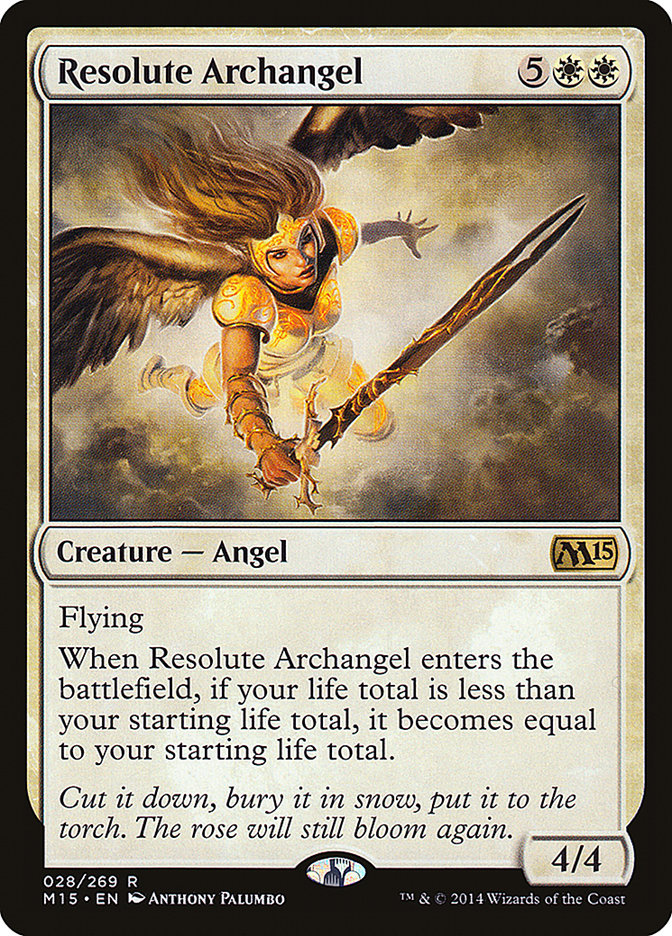 Resolute Archangel [Magic 2015] | Pegasus Games WI