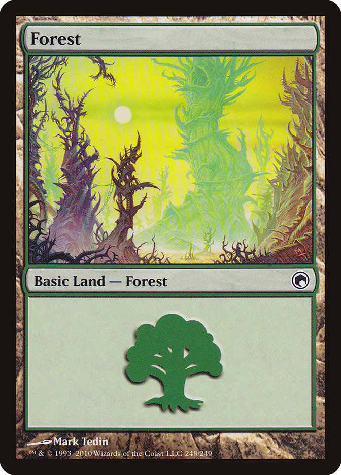Forest (248) [Scars of Mirrodin] | Pegasus Games WI