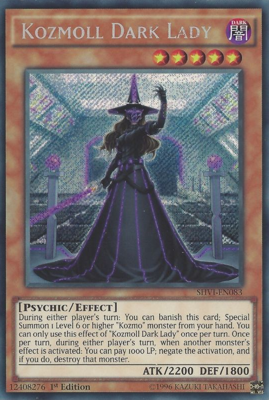 Kozmoll Dark Lady [SHVI-EN083] Secret Rare | Pegasus Games WI