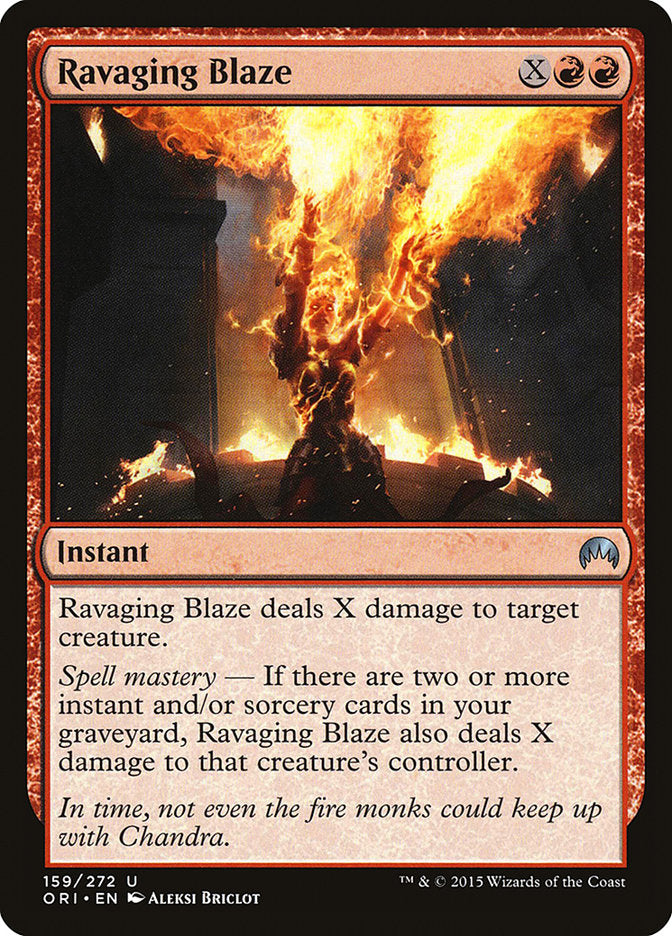 Ravaging Blaze [Magic Origins] | Pegasus Games WI