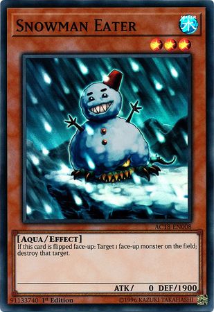 Snowman Eater [AC18-EN008] Super Rare | Pegasus Games WI