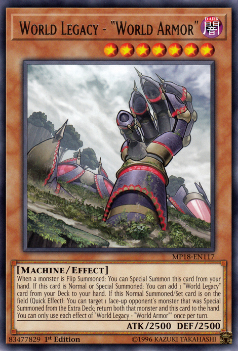 World Legacy - "World Armor" [MP18-EN117] Rare | Pegasus Games WI