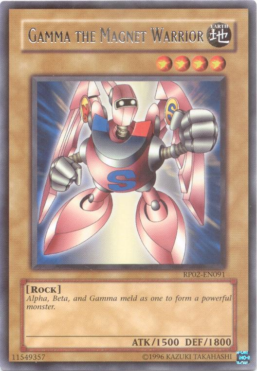 Gamma The Magnet Warrior [RP02-EN091] Rare | Pegasus Games WI