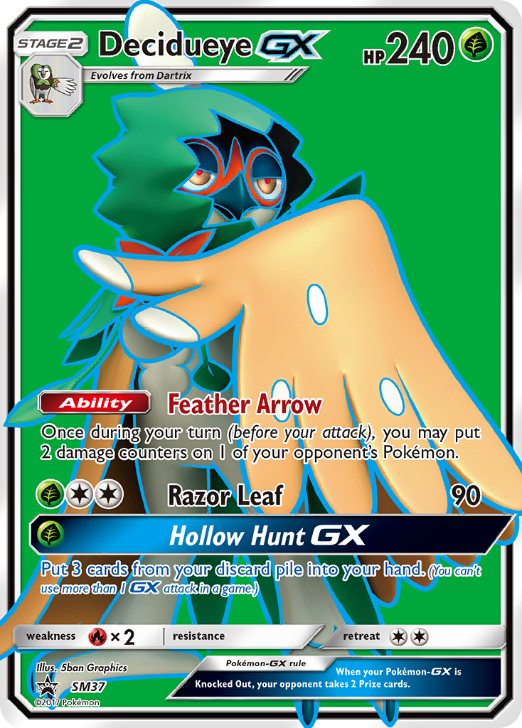 Decidueye GX (SM37) [Sun & Moon: Black Star Promos] | Pegasus Games WI