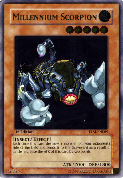 Millennium Scorpion [TLM-EN009] Ultimate Rare | Pegasus Games WI