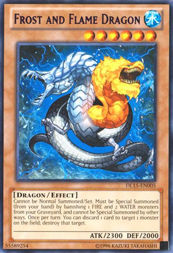 Frost and Flame Dragon (Purple) [DL15-EN005] Rare | Pegasus Games WI