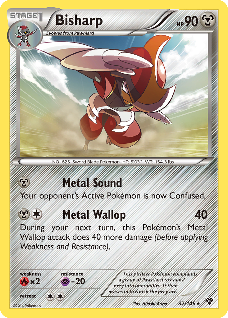 Bisharp (82/146) [XY: Base Set] | Pegasus Games WI