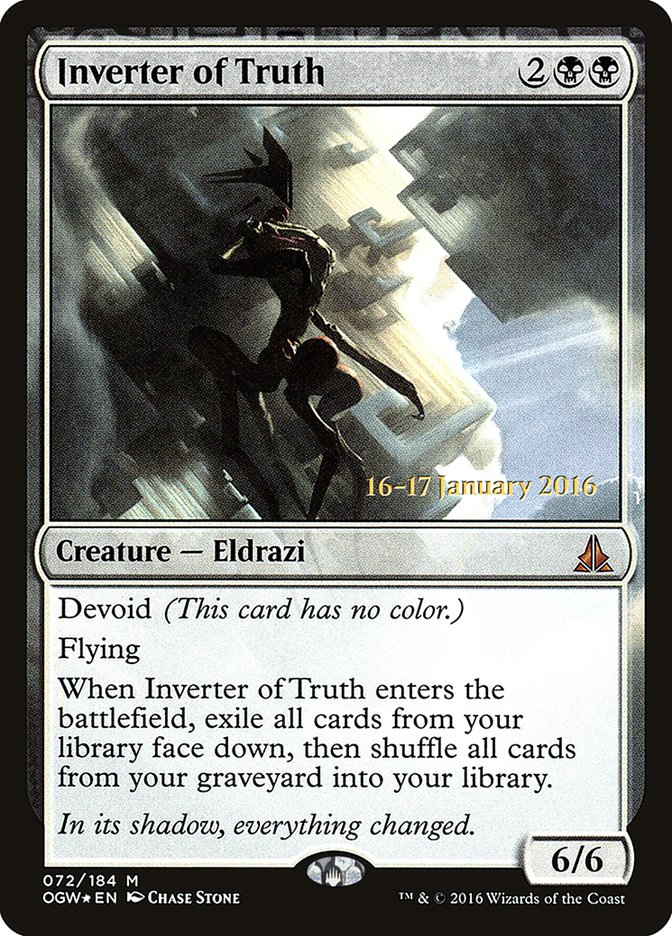 Inverter of Truth [Oath of the Gatewatch Prerelease Promos] | Pegasus Games WI