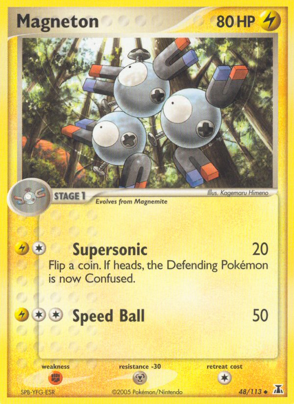 Magneton (48/113) [EX: Delta Species] | Pegasus Games WI