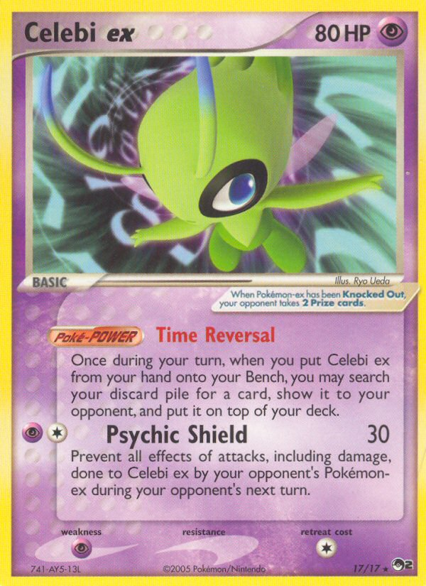 Celebi ex (17/17) [POP Series 2] | Pegasus Games WI