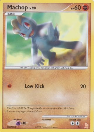 Machop (5/11) [Diamond & Pearl: Trainer Kit - Lucario] | Pegasus Games WI