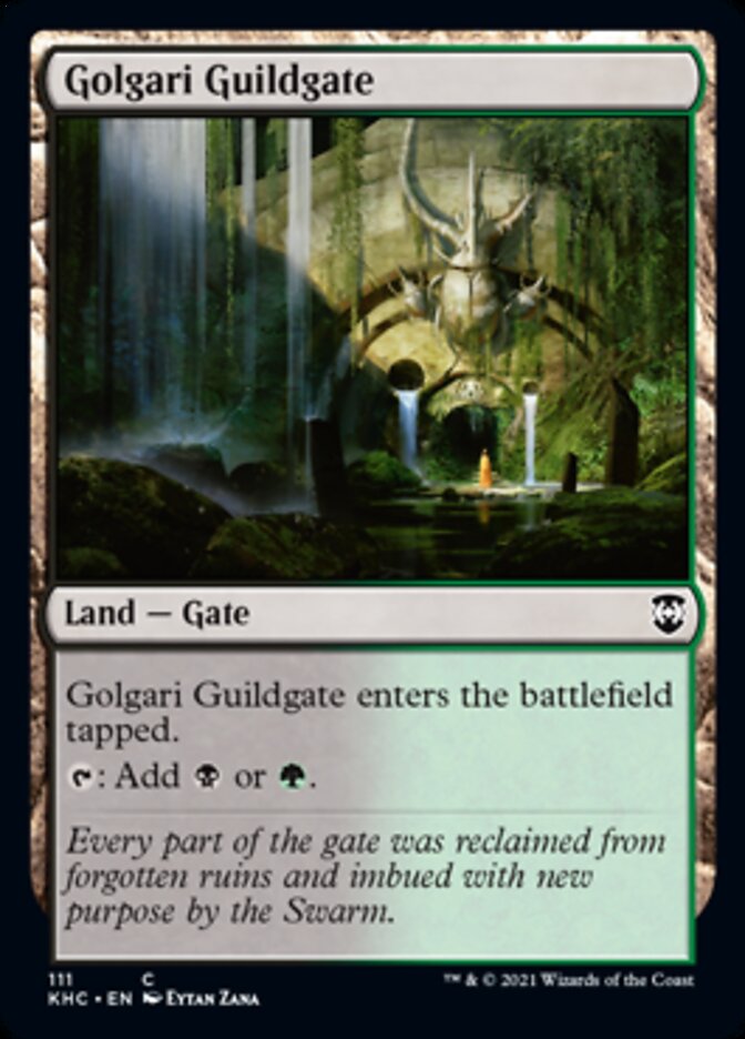 Golgari Guildgate [Kaldheim Commander] | Pegasus Games WI