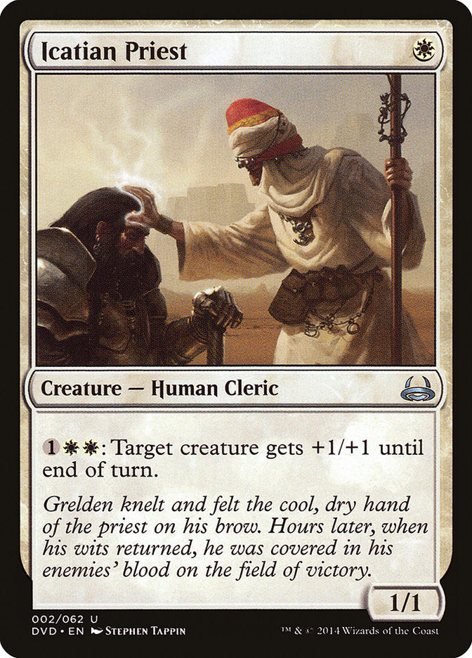 Icatian Priest (Divine vs. Demonic) [Duel Decks Anthology] | Pegasus Games WI
