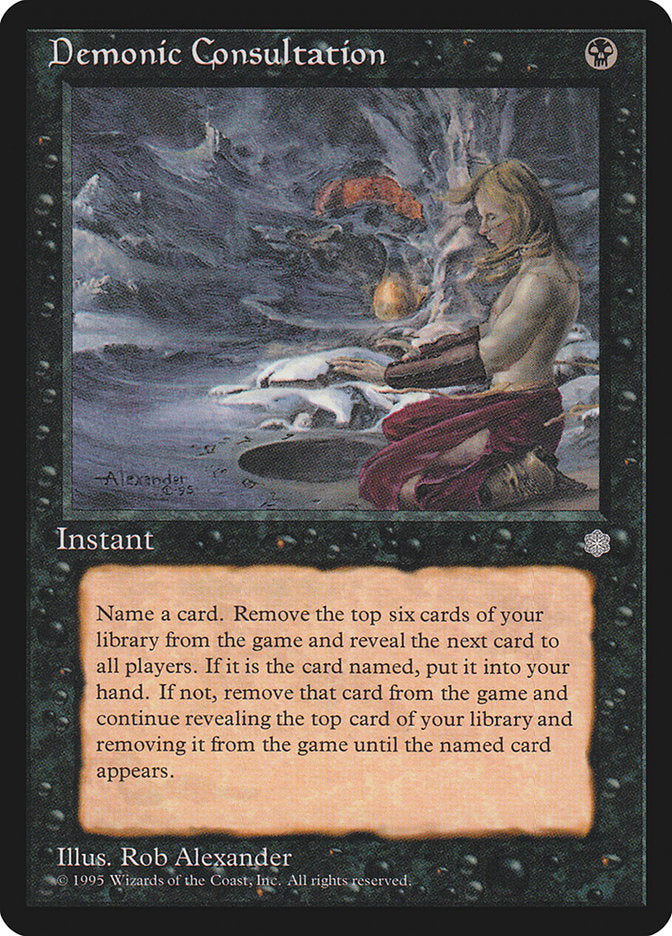 Demonic Consultation [Ice Age] | Pegasus Games WI