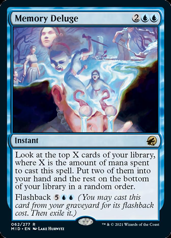 Memory Deluge [Innistrad: Midnight Hunt] | Pegasus Games WI