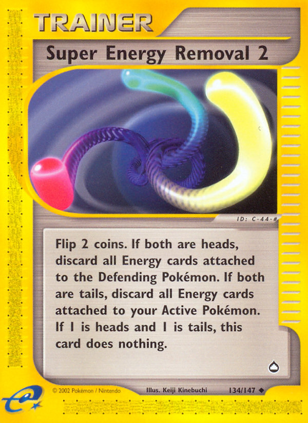 Super Energy Removal 2 (134/147) [Aquapolis] | Pegasus Games WI