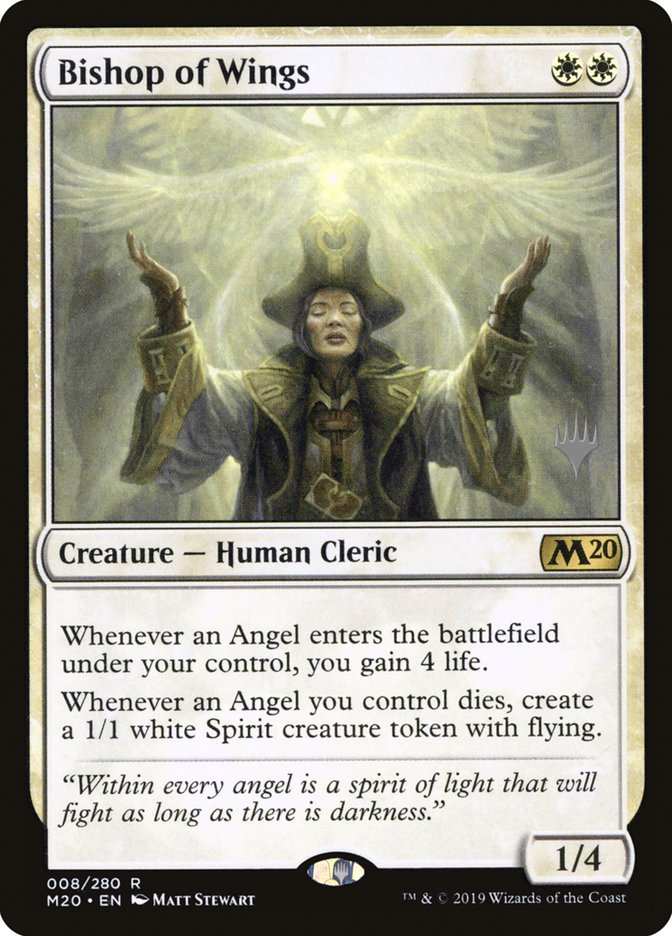 Bishop of Wings (Promo Pack) [Core Set 2020 Promos] | Pegasus Games WI