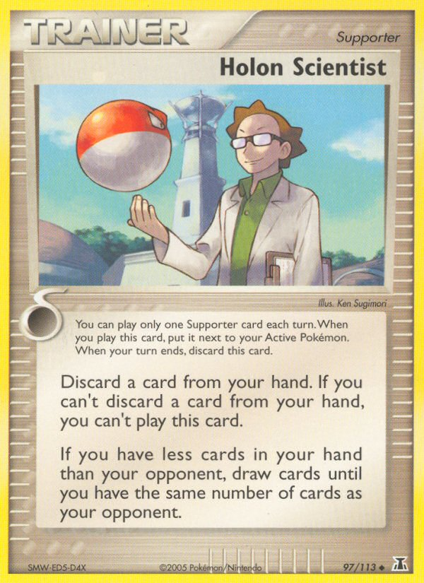 Holon Scientist (97/113) [EX: Delta Species] | Pegasus Games WI