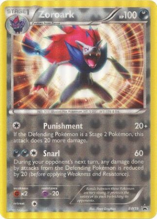 Zoroark (BW19) (Jumbo Card) [Black & White: Black Star Promos] | Pegasus Games WI