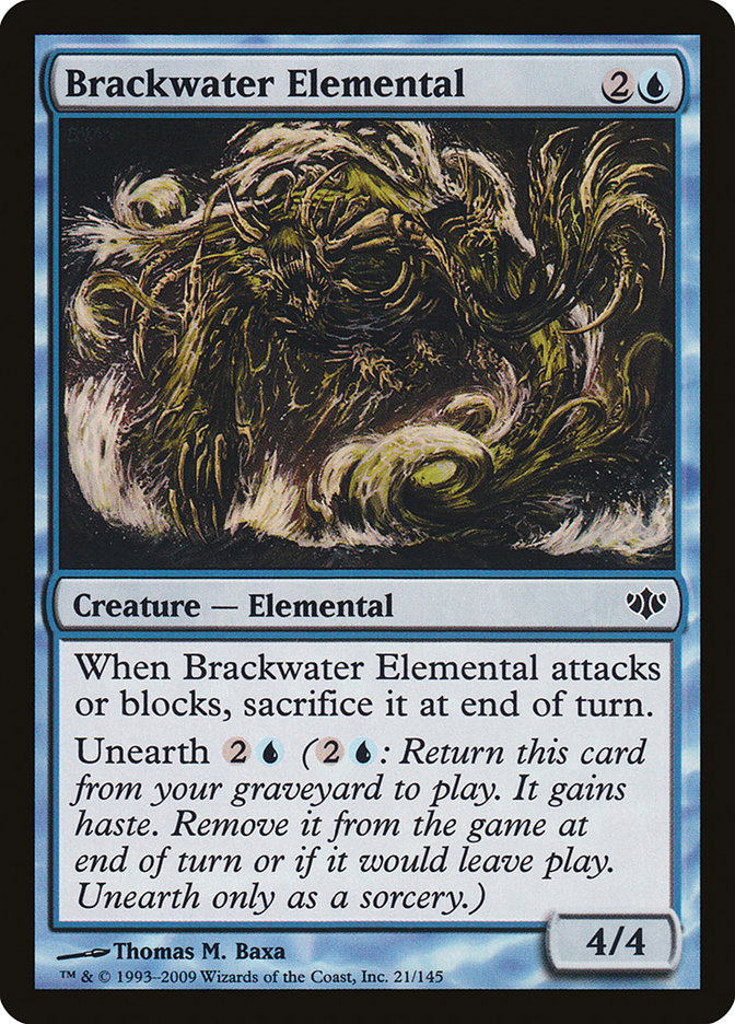 Brackwater Elemental [Conflux] | Pegasus Games WI