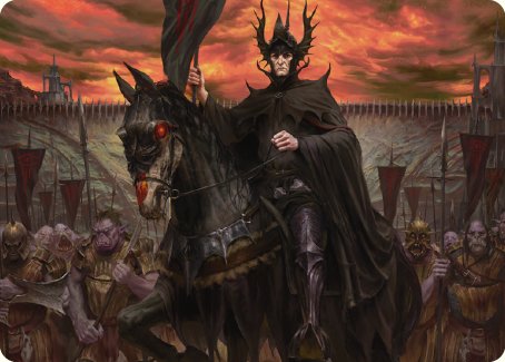 The Mouth of Sauron Art Card [The Lord of the Rings: Tales of Middle-earth Art Series] | Pegasus Games WI