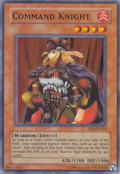 Command Knight [DB2-EN114] Super Rare | Pegasus Games WI