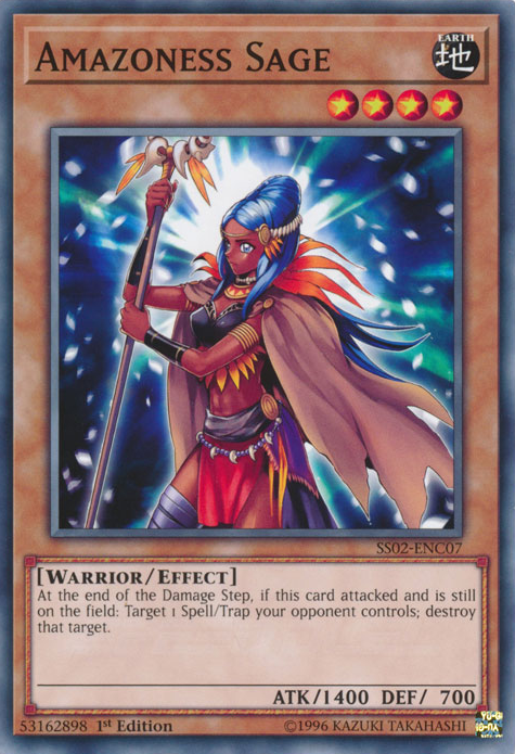 Amazoness Sage [SS02-ENC07] Common | Pegasus Games WI