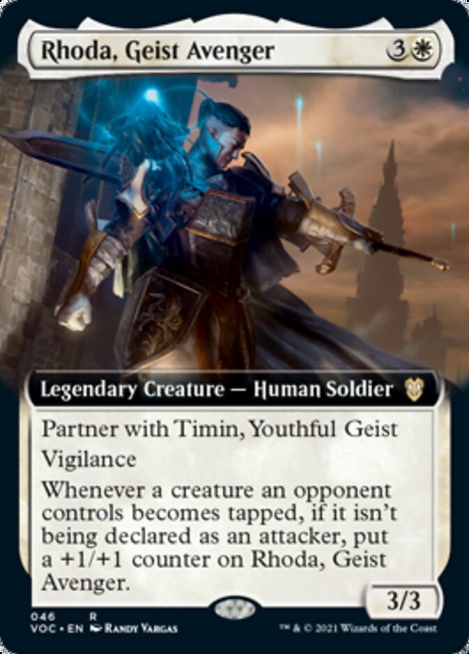 Rhoda, Geist Avenger (Extended Art) [Innistrad: Crimson Vow Commander] | Pegasus Games WI