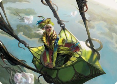 Nael, Avizoa Aeronaut Art Card [Dominaria United Art Series] | Pegasus Games WI