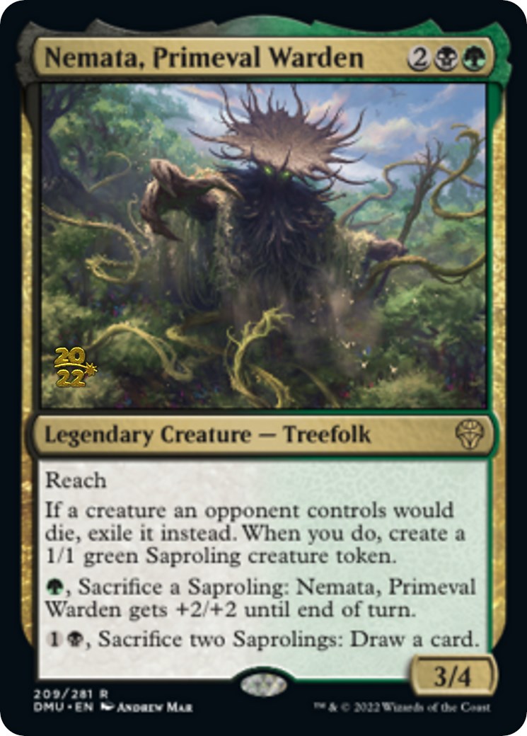 Nemata, Primeval Warden [Dominaria United Prerelease Promos] | Pegasus Games WI