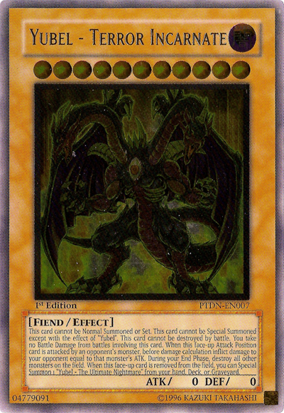 Yubel - Terror Incarnate (UTR) [PTDN-EN007] Ultimate Rare | Pegasus Games WI