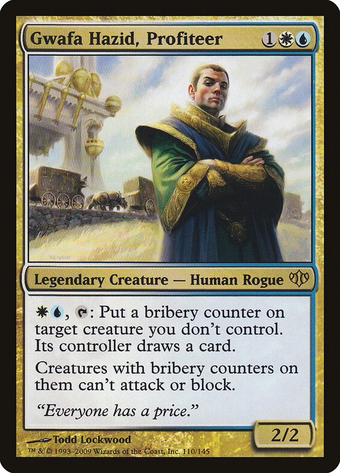 Gwafa Hazid, Profiteer [Conflux] | Pegasus Games WI