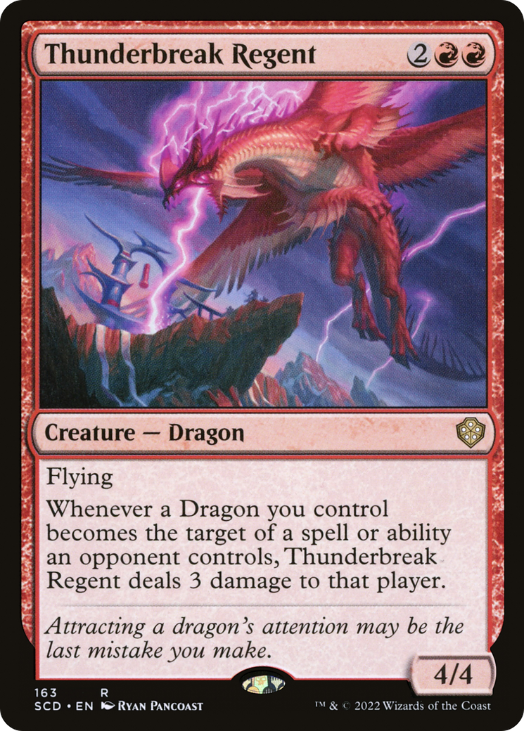 Thunderbreak Regent [Starter Commander Decks] | Pegasus Games WI