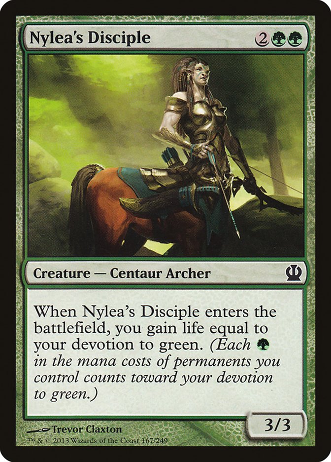 Nylea's Disciple [Theros] | Pegasus Games WI
