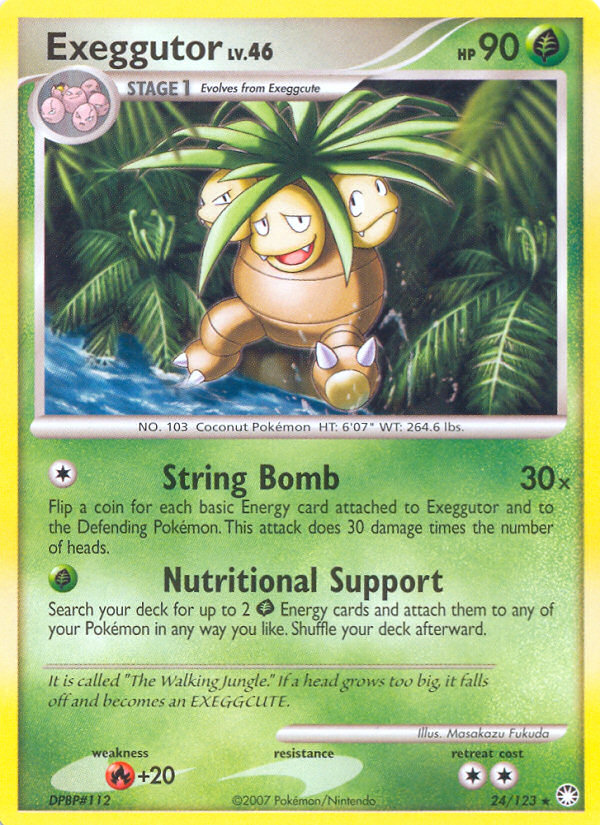 Exeggutor (24/123) [Diamond & Pearl: Mysterious Treasures] | Pegasus Games WI