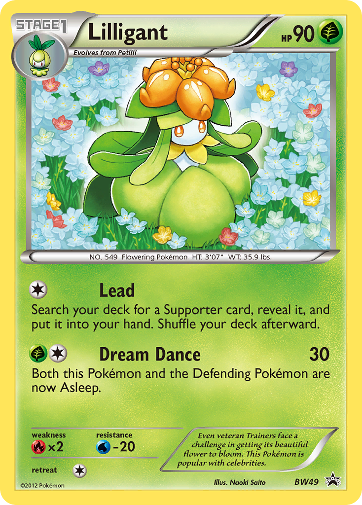 Lilligant (BW49) [Black & White: Black Star Promos] | Pegasus Games WI