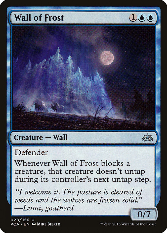 Wall of Frost [Planechase Anthology] | Pegasus Games WI