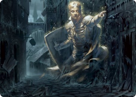 Dennick, Pious Apparition Art Card [Innistrad: Midnight Hunt Art Series] | Pegasus Games WI