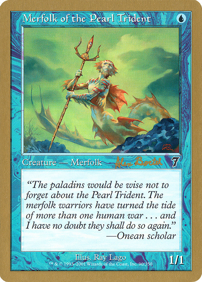 Merfolk of the Pearl Trident (Alex Borteh) [World Championship Decks 2001] | Pegasus Games WI