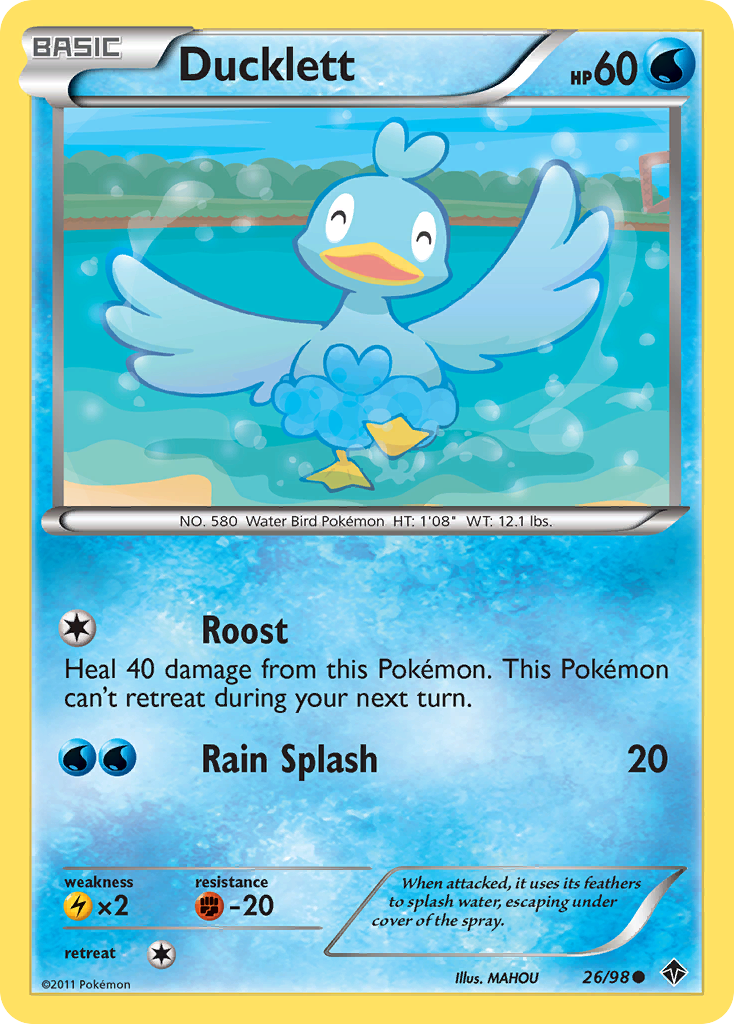 Ducklett (26/98) [Black & White: Emerging Powers] | Pegasus Games WI