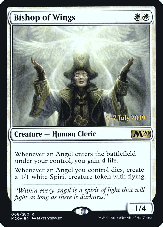 Bishop of Wings [Core Set 2020 Prerelease Promos] | Pegasus Games WI