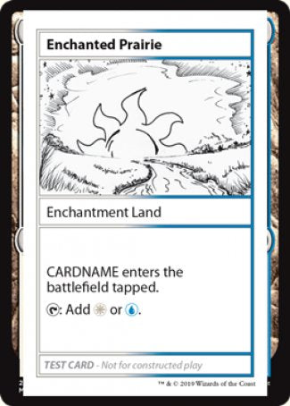Enchanted Prairie (2021 Edition) [Mystery Booster Playtest Cards] | Pegasus Games WI