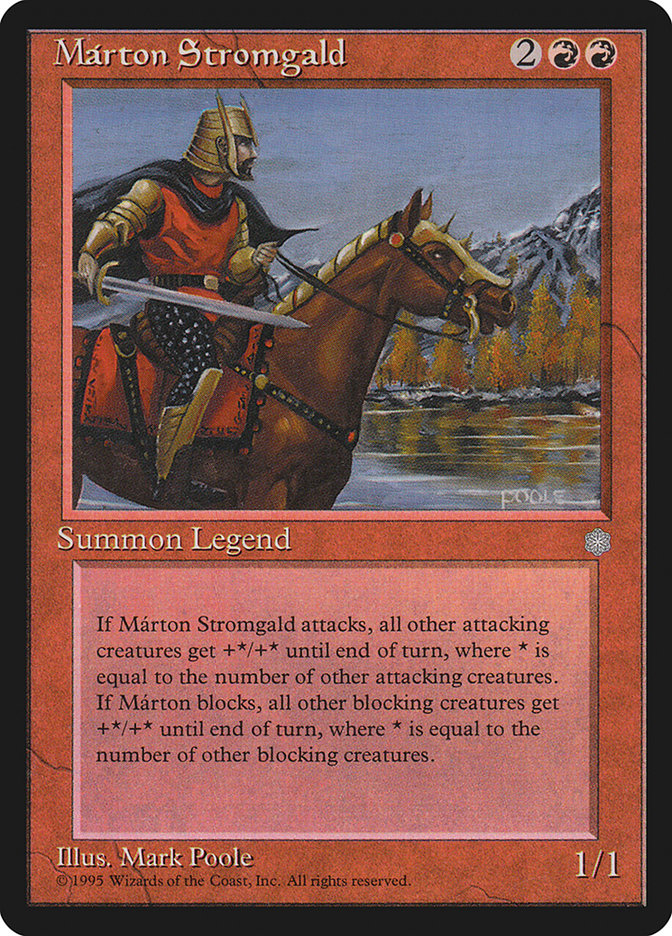 Marton Stromgald [Ice Age] | Pegasus Games WI