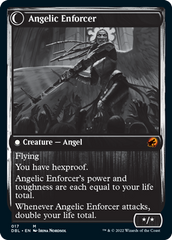 Enduring Angel // Angelic Enforcer [Innistrad: Double Feature] | Pegasus Games WI