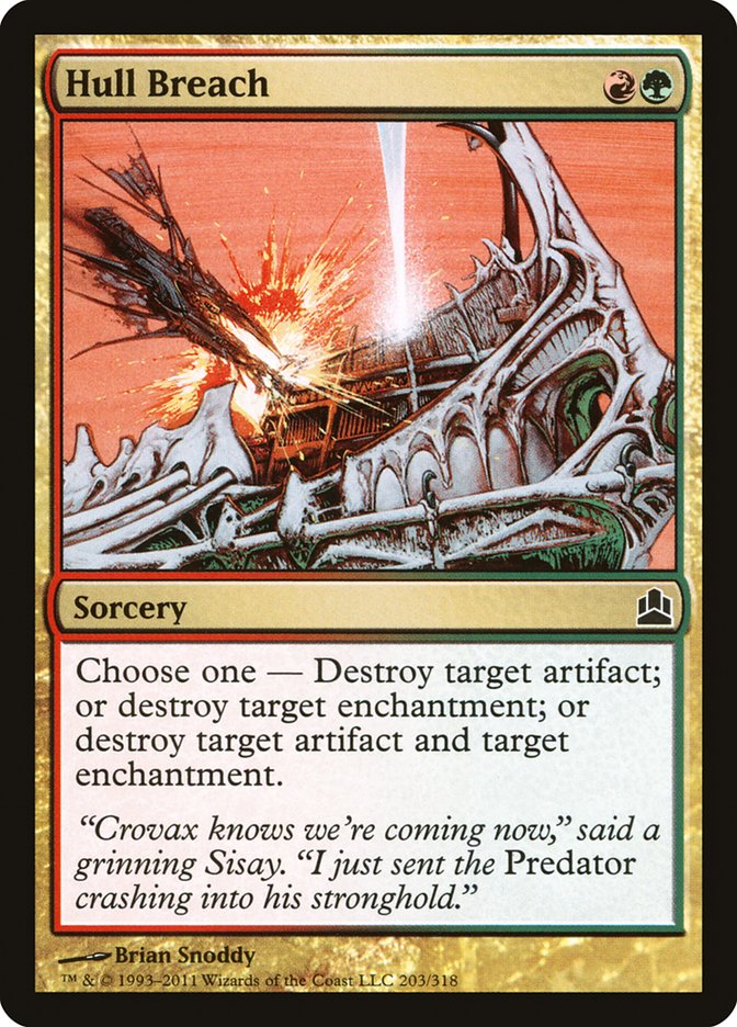 Hull Breach [Commander 2011] | Pegasus Games WI