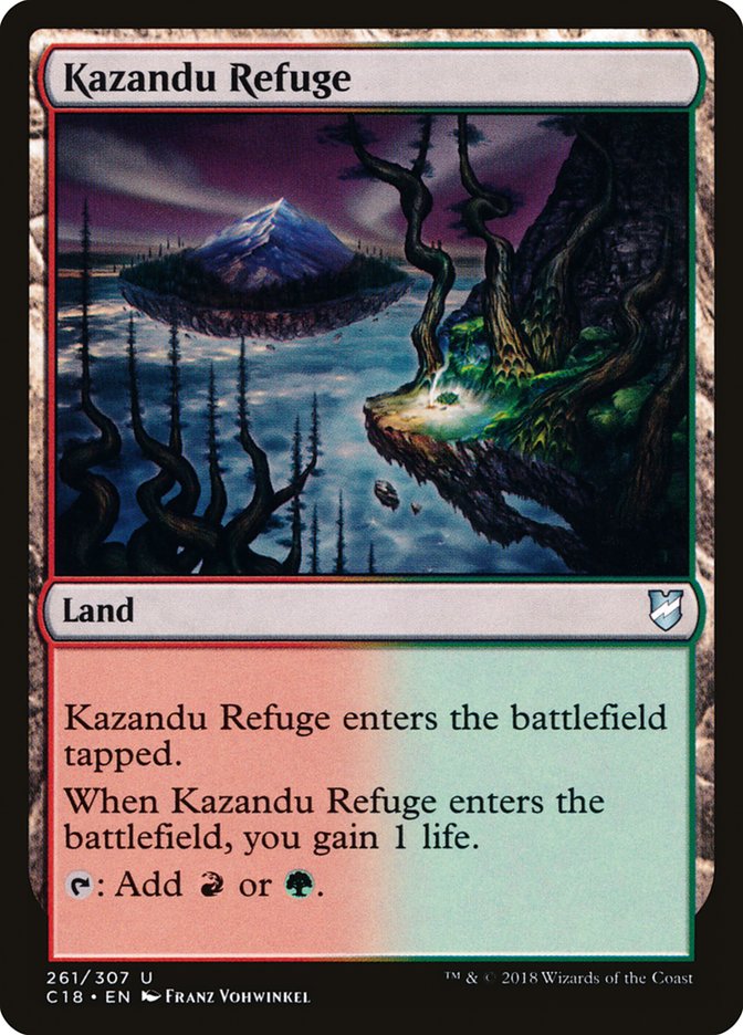 Kazandu Refuge [Commander 2018] | Pegasus Games WI