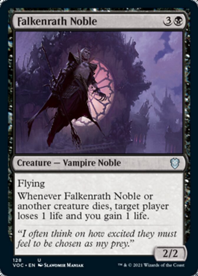 Falkenrath Noble [Innistrad: Crimson Vow Commander] | Pegasus Games WI